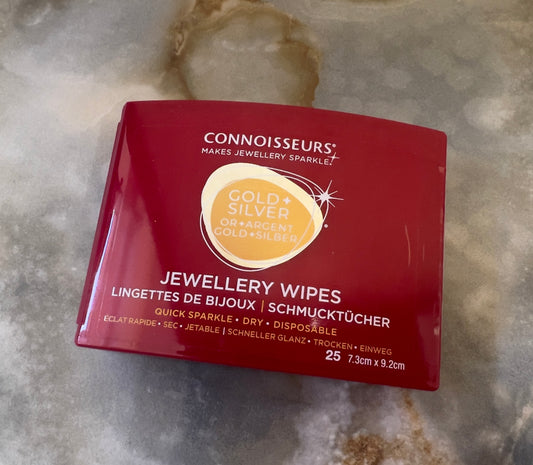 Connoisseurs Gold & Silver Jewellery Wipes
