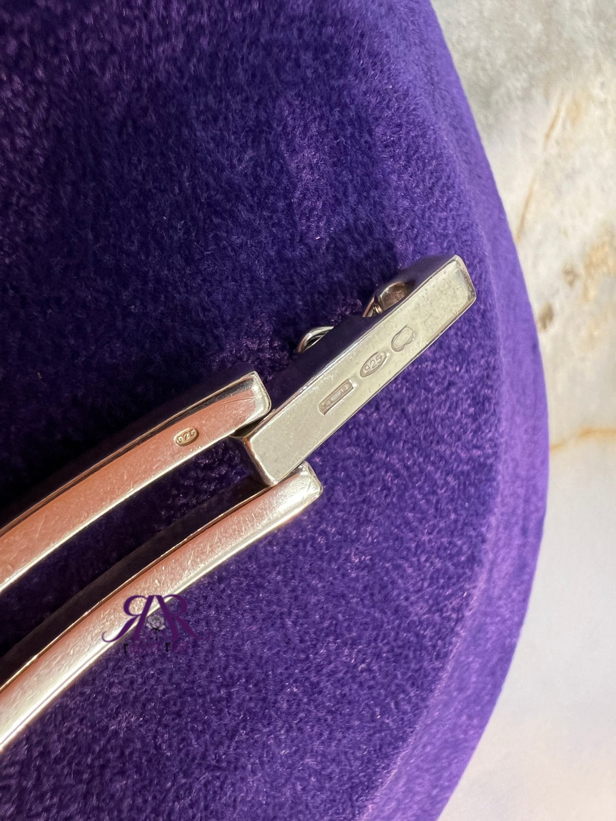 Vintage UnoAErre Sterling Silver Modernist Gate Bracelet